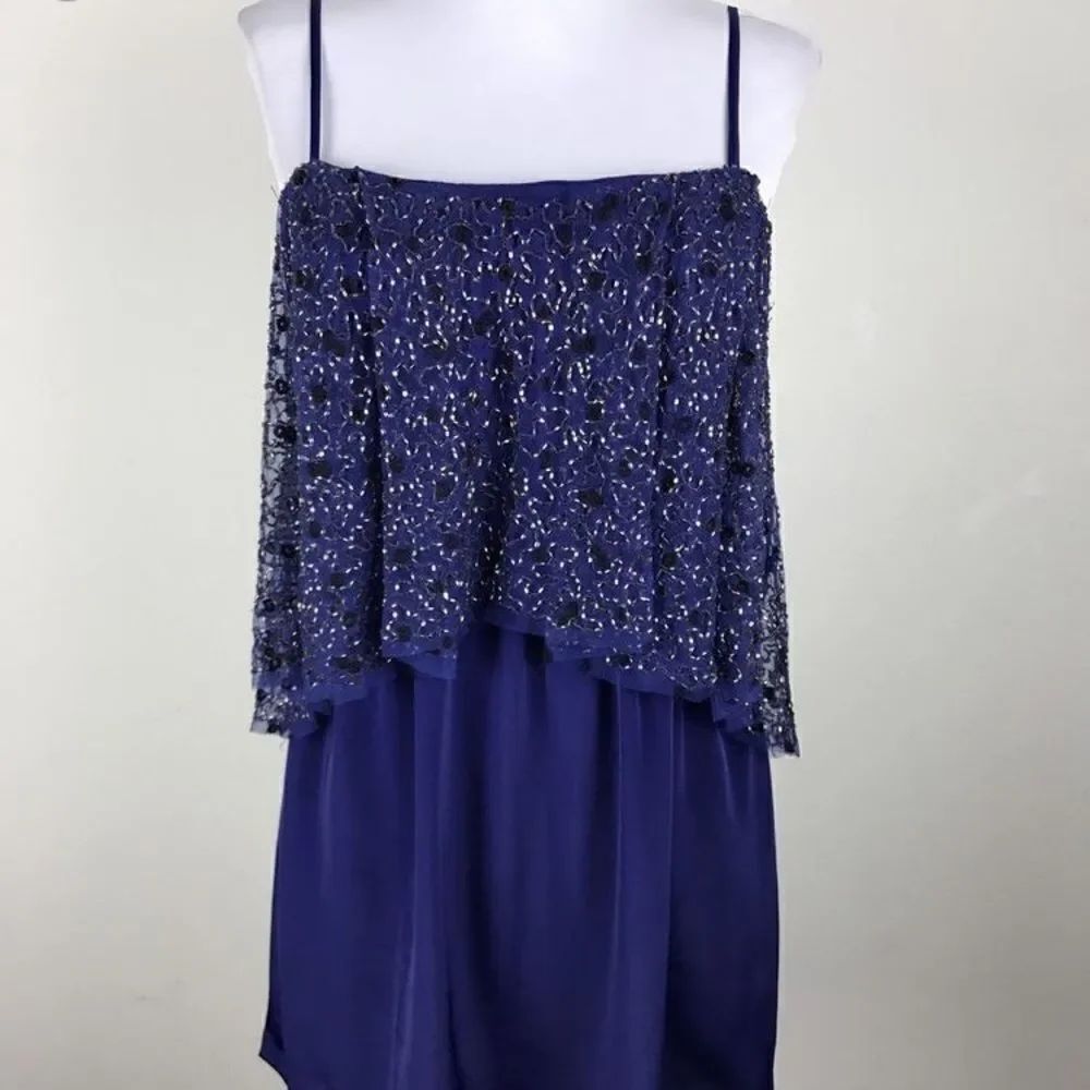 SALE Beaded shift cocktail dress size m